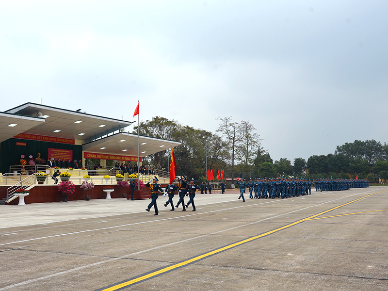 Lữ đoàn Không quân 918, Quân chủng PK-KQ tổ chức Lễ ra quân huấn luyện năm 2026.