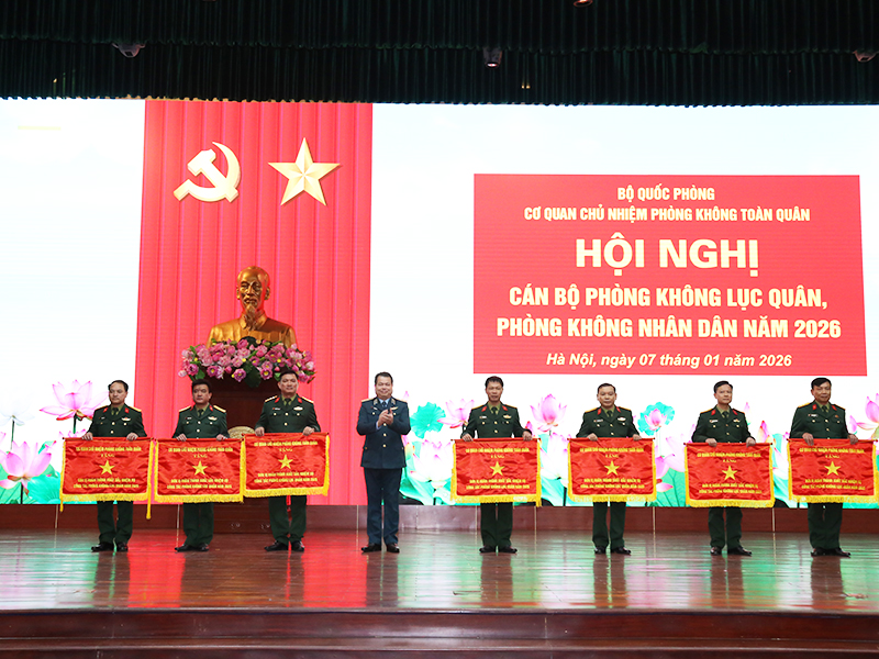 Cơ quan Chủ nhiệm Ph&ograve;ng kh&ocirc;ng to&agrave;n qu&acirc;n tổ chức Hội nghị C&aacute;n bộ Ph&ograve;ng kh&ocirc;ng lục qu&acirc;n, Ph&ograve;ng kh&ocirc;ng nh&acirc;n d&acirc;n năm 2026.