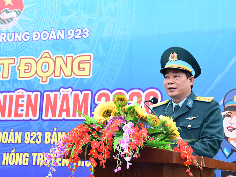 Trung đo&agrave;n 923, Sư đo&agrave;n 371, Quấn chủng PK-KQ tổ chức ph&aacute;t động Th&aacute;ng thanh ni&ecirc;n năm 2026