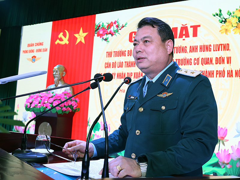 Gặp mặt thủ trưởng Bộ Tư lệnh, c&aacute;n bộ cấp tướng, anh h&ugrave;ng LLVTND, c&aacute;n bộ l&atilde;o th&agrave;nh c&aacute;ch mạng v&agrave; thủ trưởng cơ quan, đơn vị c&aacute;c thời kỳ nh&acirc;n dịp xu&acirc;n B&iacute;nh Ngọ - 2026, khu vực th&agrave;nh phố H&agrave; Nội