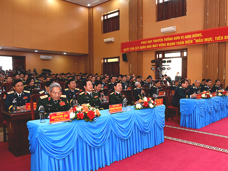 Nh&agrave; m&aacute;y A31 kỷ niệm 60 năm Ng&agrave;y truyền thống v&agrave; đ&oacute;n nhận  Hu&acirc;n chương Bảo vệ Tổ quốc hạng Nhất