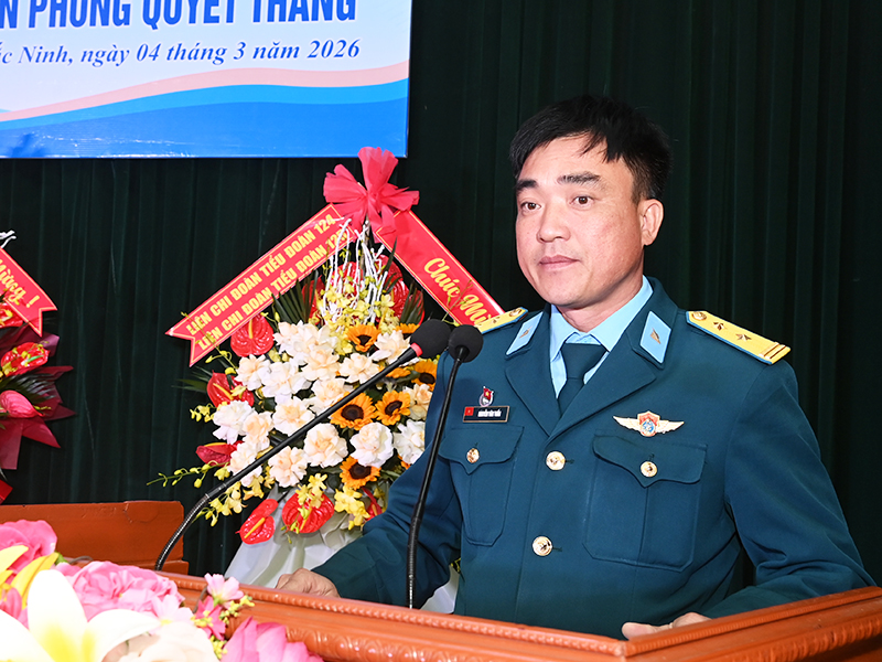 Đoàn cơ sở Trung đoàn 284 phát động Phong trào “3 Tiên phong quyết thắng”