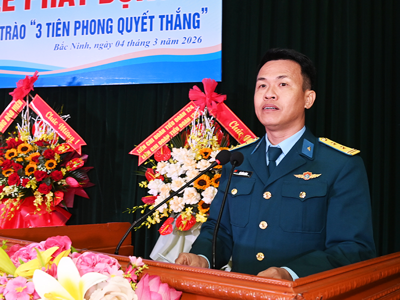 Đoàn cơ sở Trung đoàn 284 phát động Phong trào “3 Tiên phong quyết thắng”