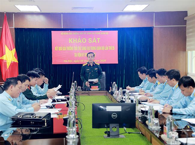 hoi-dong-giai-thuong-“tuoi-tre-sang-tao”-trong-quan-doi-lan-thu-26-khao-sat-tai-vien-ky-thuat-phong-khong-khong-quan