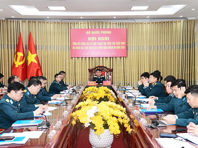 bo-quoc-phong-tong-ket-cong-tac-phap-che-thanh-tra-tu-phap-kiem-toan-va-cong-tac-1389-trong-quan-doi-nam-2025